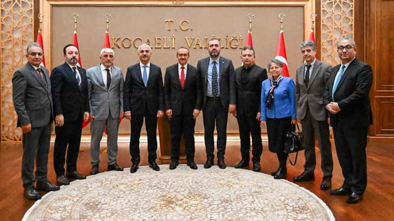 Başkan Aslantaş Vali Yavuz'a Gitti