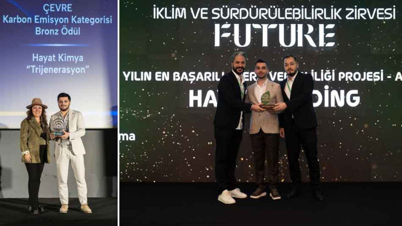 Hayat’ın Trijenerasyon Tesisine 2 Ödül Birden