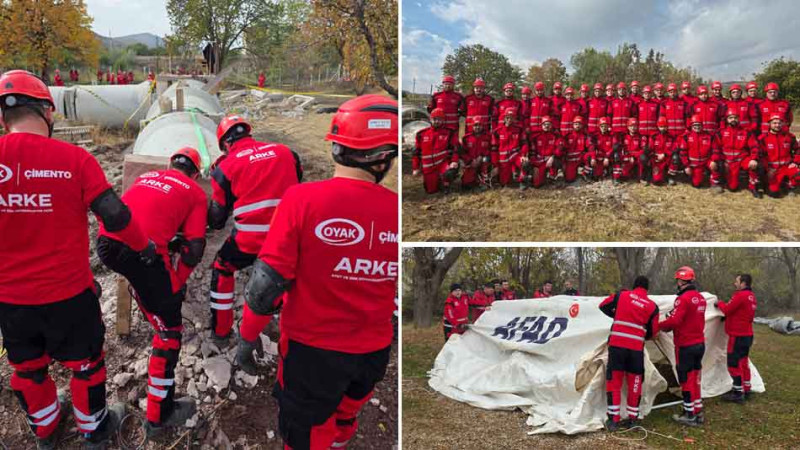 OYAK Çimento ARKE Arama ve Kurtarma Ekibi Kuruldu