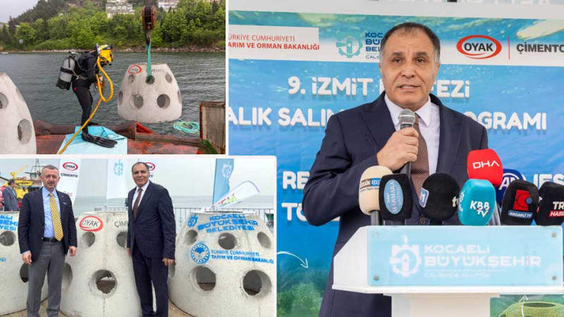 OYAK Çimento’dan Marmara Denizi’ne Ekolojik Katkı: Yapay Resif Projesi 