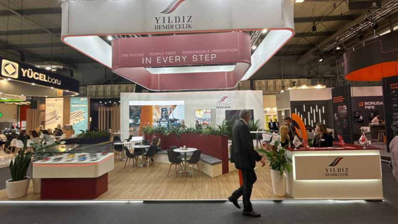 Milano'daki Dev Buluşmada Türk İmzası: Yıldız Demir Çelik Made in Steel’de Göz Doldurdu