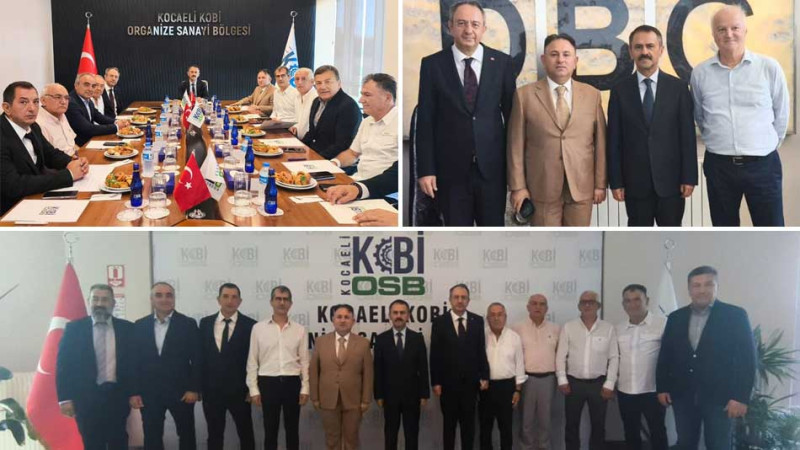 KOBİ OSB ve Başkan Haluk Sekban, Vali Aktaş’ı ağırladı