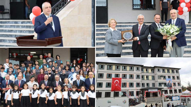 BAŞARAN AİLESİNİN GEBZE'DE YAPTIRDIĞI OKUL EĞİTİME BAŞLADI