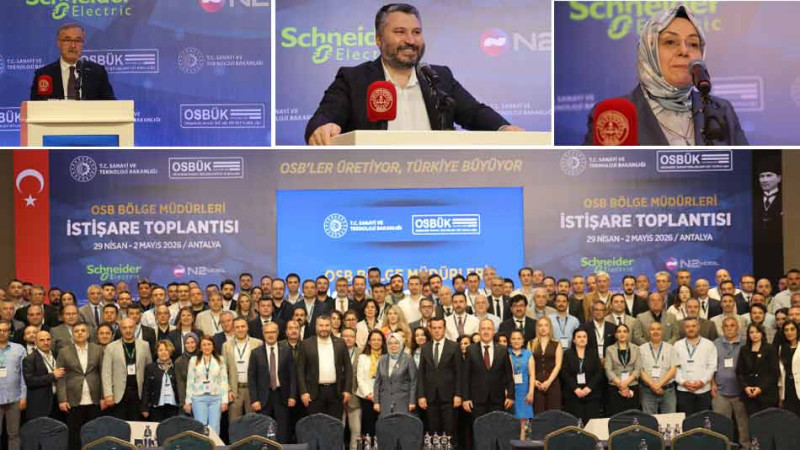 OSB BÖLGE MÜDÜRLERİ İSTİŞARE TOPLANTISI BAŞLADI